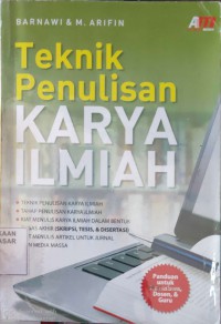 Image of Teknik Penulisan Karya Ilmiah
